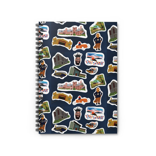 Akron Sticks with you- Spiral Notebook - Ruled Line