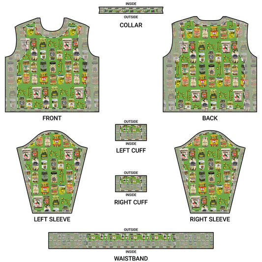 Colorful Vintage pickle Designs Unisex Crew Neck Sweater - Perfect for Casual Wear & Gifts