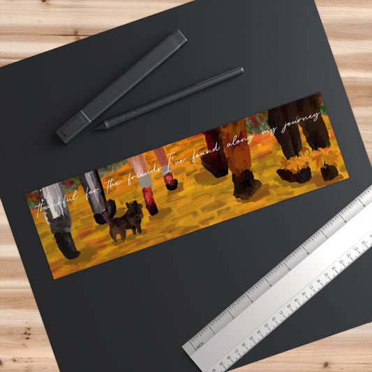 Friendship journey Bumper Stickers