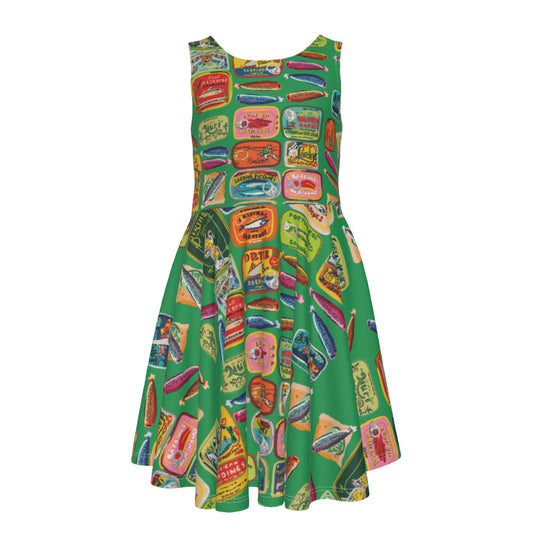 Sardine Sleeveless Child’s Dress