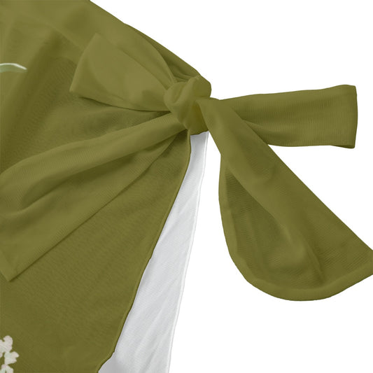 Side tie skirt cover up- note- Brewtifully shear