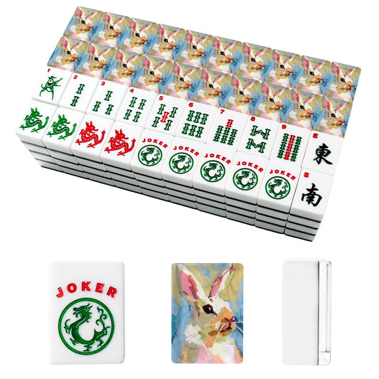 Hunny bunny American Mahjong Tiles