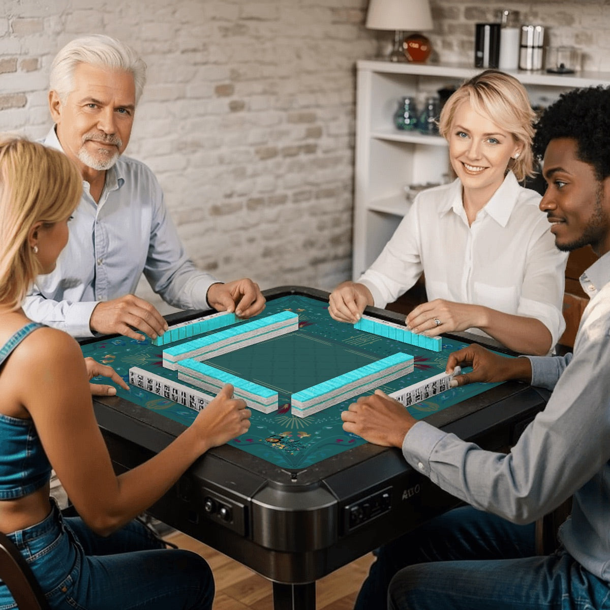 Roaring 20’s Mahjong Mat 31.5"x31.5" (Ship Rolled up)