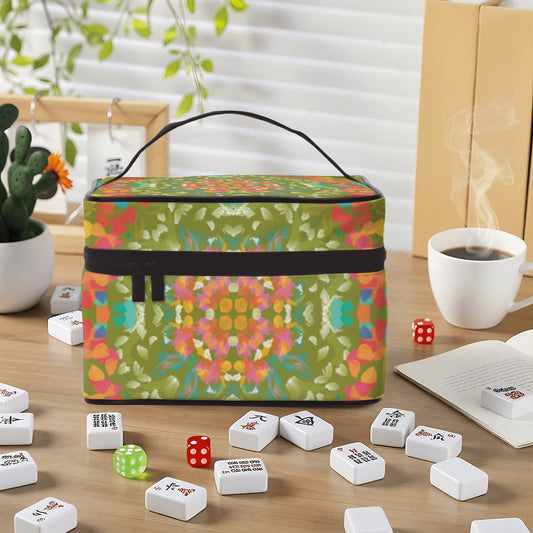 2026 Spring design - Chartreuse Portable Mahjong Bag