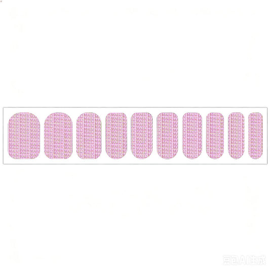 MAHJ, MAHJ, MAHJ Nail Stickers 100 Pcs