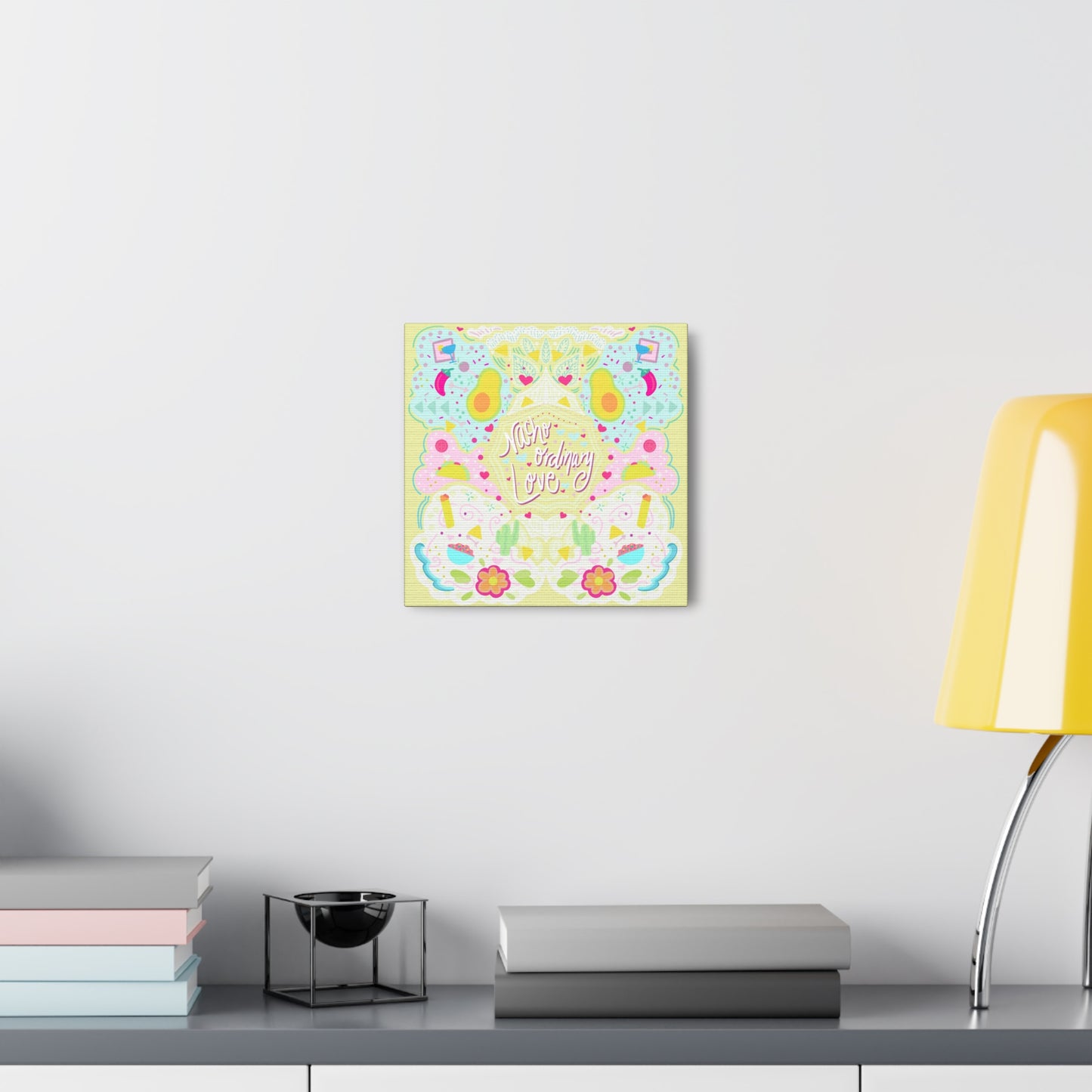 Nacho Ordinary Love canvas Valentine