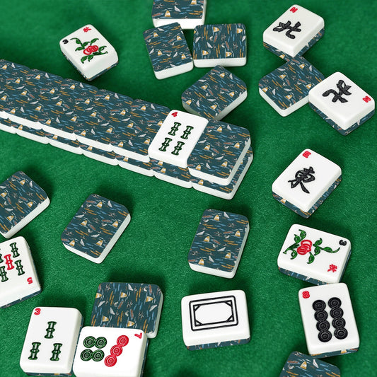 Afternoon at the Sound American Mahjong Tiles