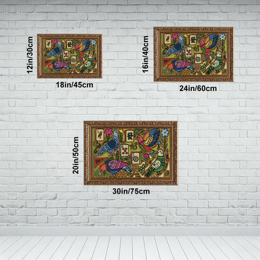 Vintage Gold Framed Canvas Prints Wall Art (3:2) (Made in USA) The Funky Pigeon