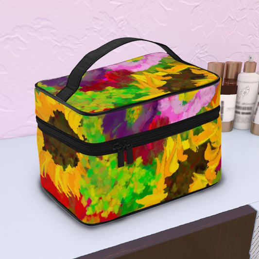 Mahjong tile bag in Summer bike floral