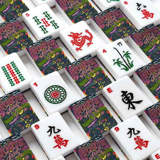 Adventure Awaits American Mahjong Tiles