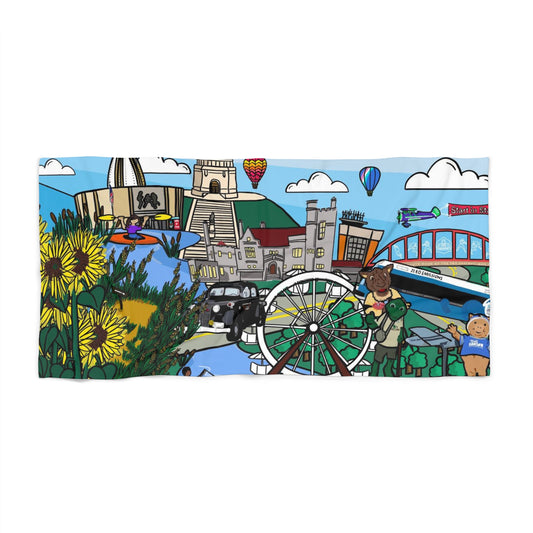 Stark County V2- Beach Towel