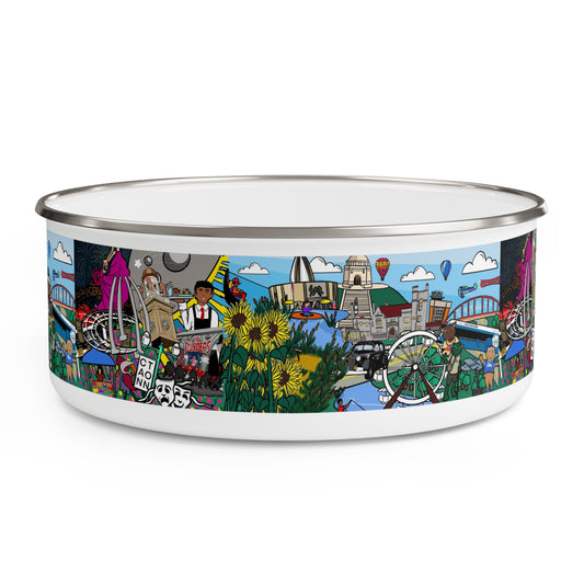 Stark county Enamel Bowl