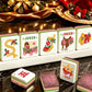 Western Christmas Mahjong Tiles Pink Boots