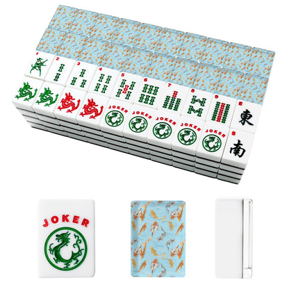 Koi Pond American Mahjong Tiles