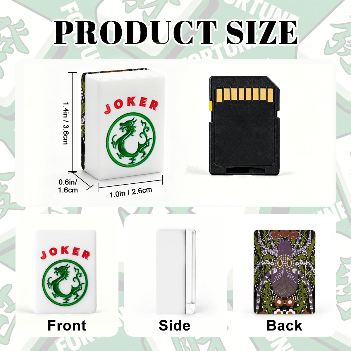 Folk spider American Mahjong Tiles