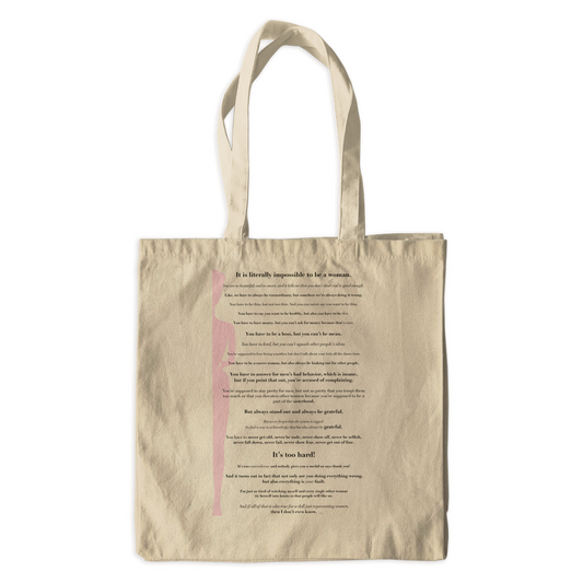 IM POSSIBLE Canvas Tote Bags