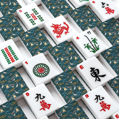 Afternoon at the Sound American Mahjong Tiles