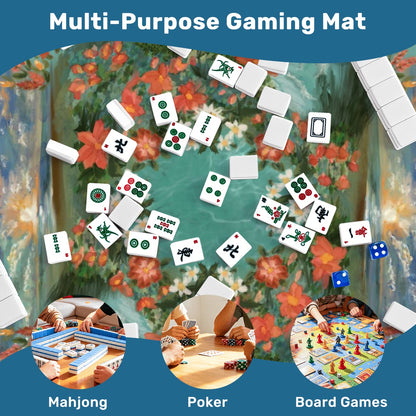 Mahjong Mat SleekSurface (Made in USA) Kaua’i Memories