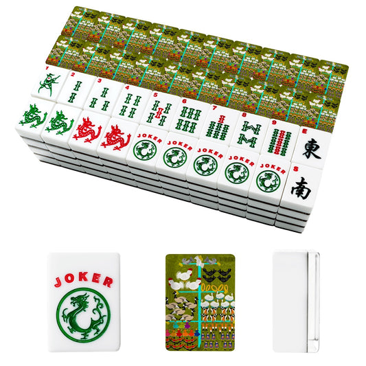 12 Days of Christmas American Mahjong Tiles