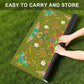 2026 Spring Green without directions-Mini Travel Mahjong Mat 20.9"x20.9" (Ship Rolled up)