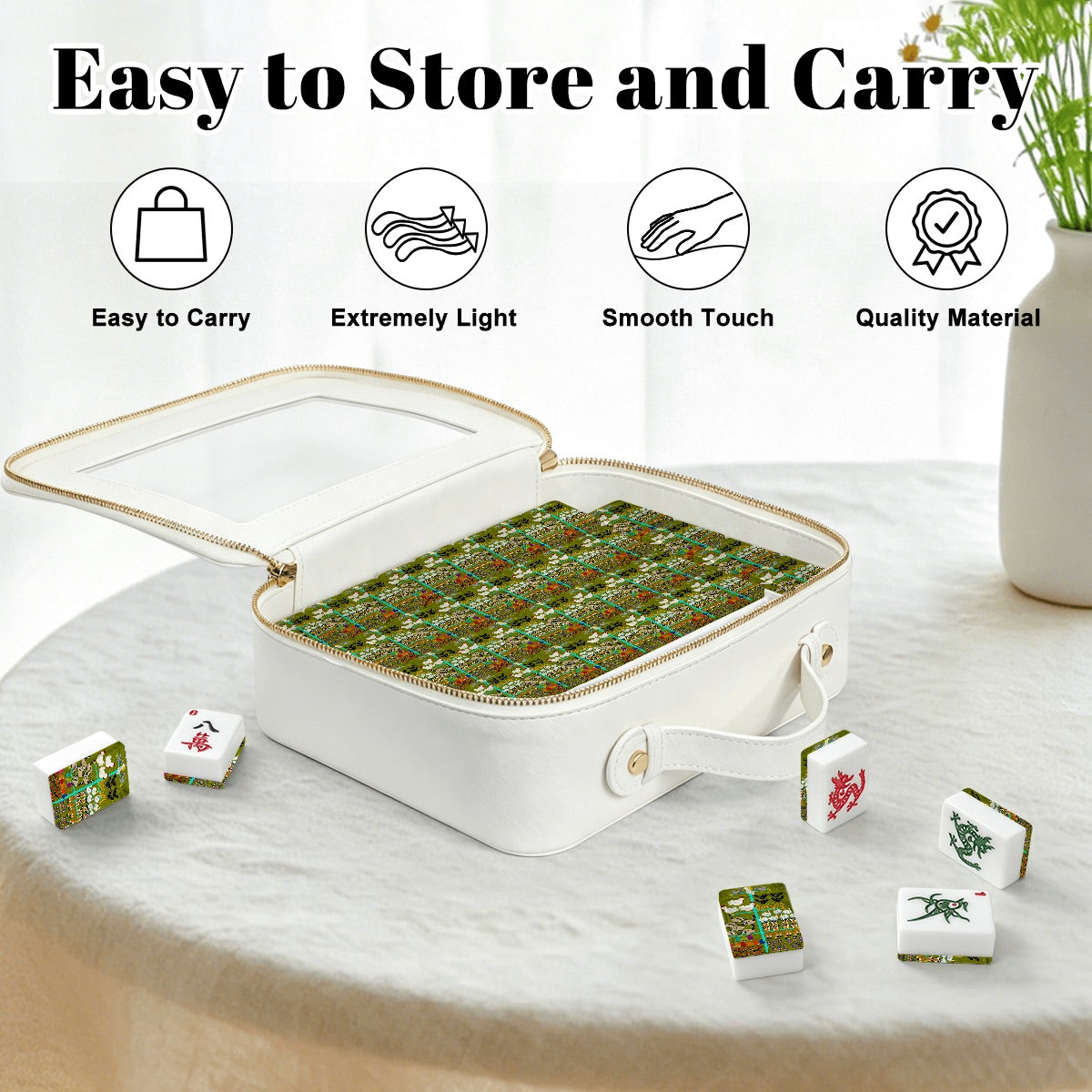 12 Days of Christmas American Mahjong Tiles