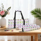 Mahjong Bag Set 3 Pcs Picnic in the flowers-on black