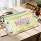 MAHJ by Brewtifully-A4 Mesh Zipper Pouch