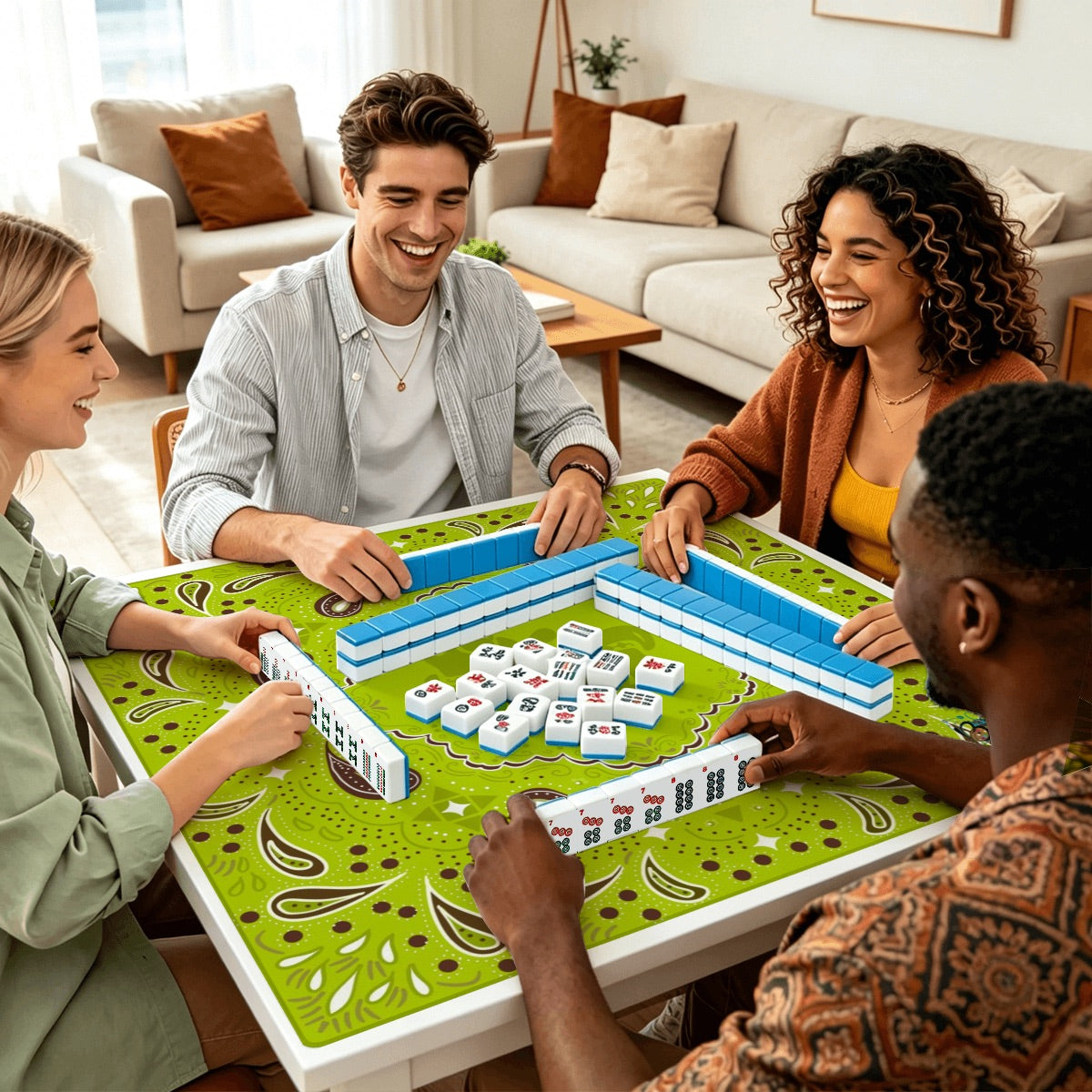Mahjong Mat SleekSurface Giddy Up