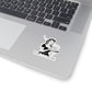 Retro Mahj Hostess Sticker — "Welcome to the Crak House" Kiss-Cut Vinyl Sticker