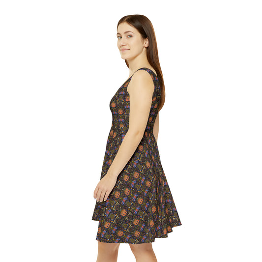 Bugs 1 Women's Skater Dress (AOP)