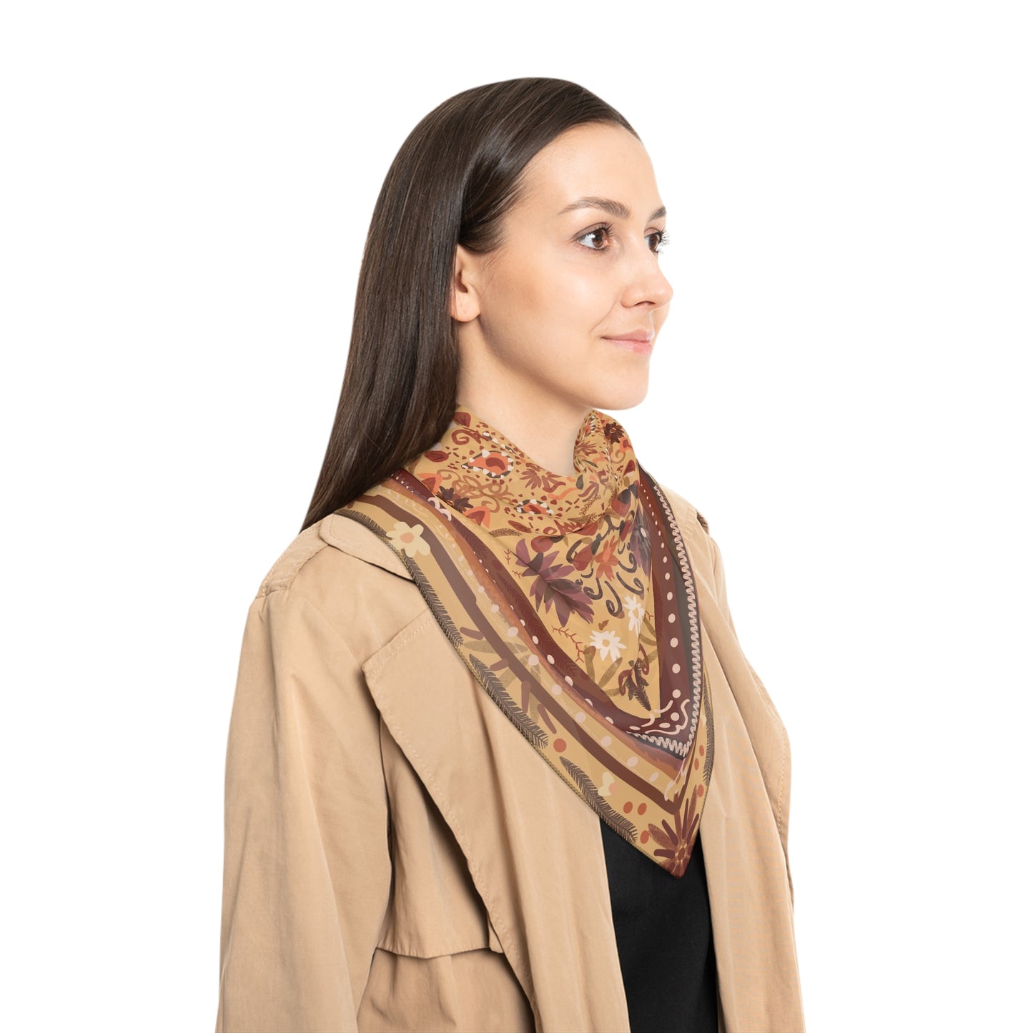 Sunrise Yellow- Poly Scarf