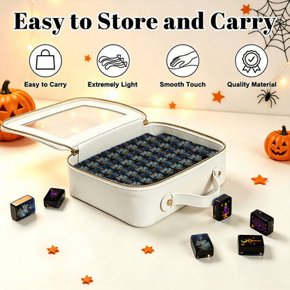 Paws, paws, paws Pumpkin Hex Halloween Mahjong Tiles