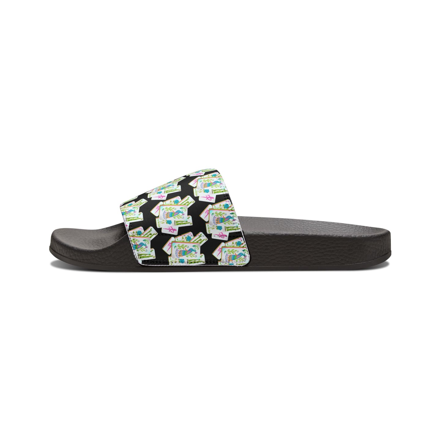Women's Slide Sandals — Floral Pastel Removable-Strap Slides