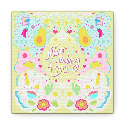 Nacho Ordinary Love canvas Valentine