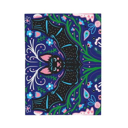 Bat Velveteen Plush Blanket