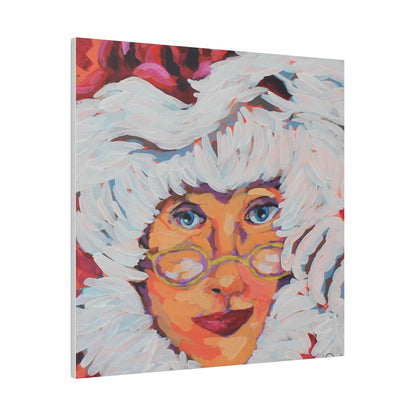 Mrs Claus Matte Canvas, Stretched, 0.75"