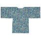 The Delamater Series-Abstract Watercolor Kimono Robe — Long Sleeve AOP Lounge Jacket