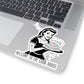 Retro Mahj Hostess Sticker — "Welcome to the Crak House" Kiss-Cut Vinyl Sticker
