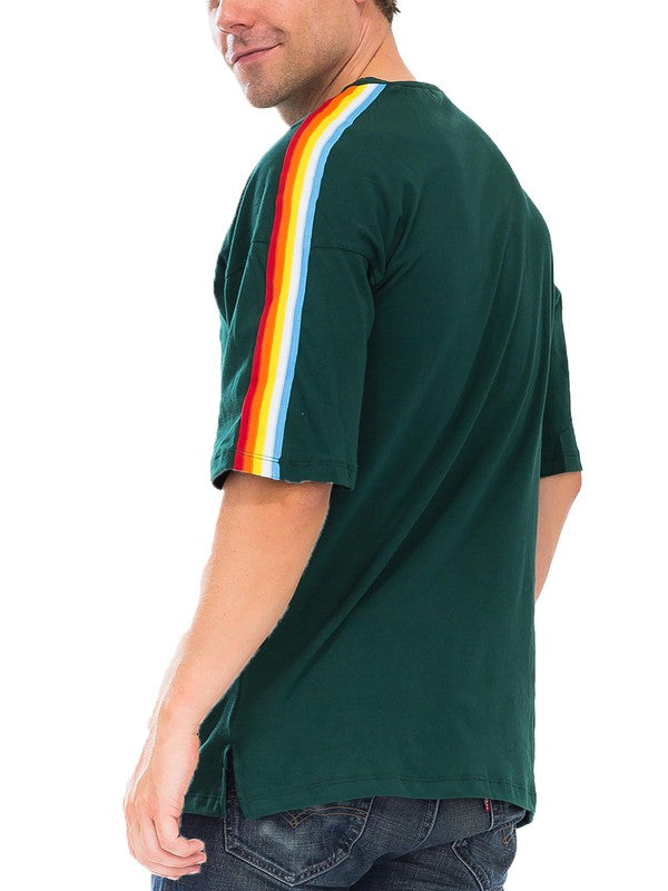 RAINBOW TAPE SHORT SLEEVE TSHIRT