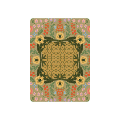 Mahjong Mat Matching- Poker Playing Cards — Decorative Ace of Spades Card Deck