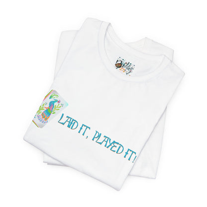Brewtifully T-Shirt — 'Laid It, Played It' Bird Bam Mahjong Graphic Tee