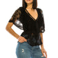 Lace Black tOP