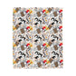 Pocused- white Velveteen Plush Blanket