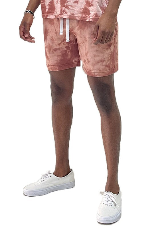 Cotton Tye Dye Sweat Shorts