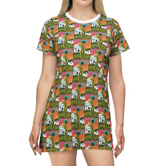 Alice-T-Shirt Dress (AOP)