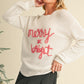 Bright White Merry & Bright Christmas Sweater