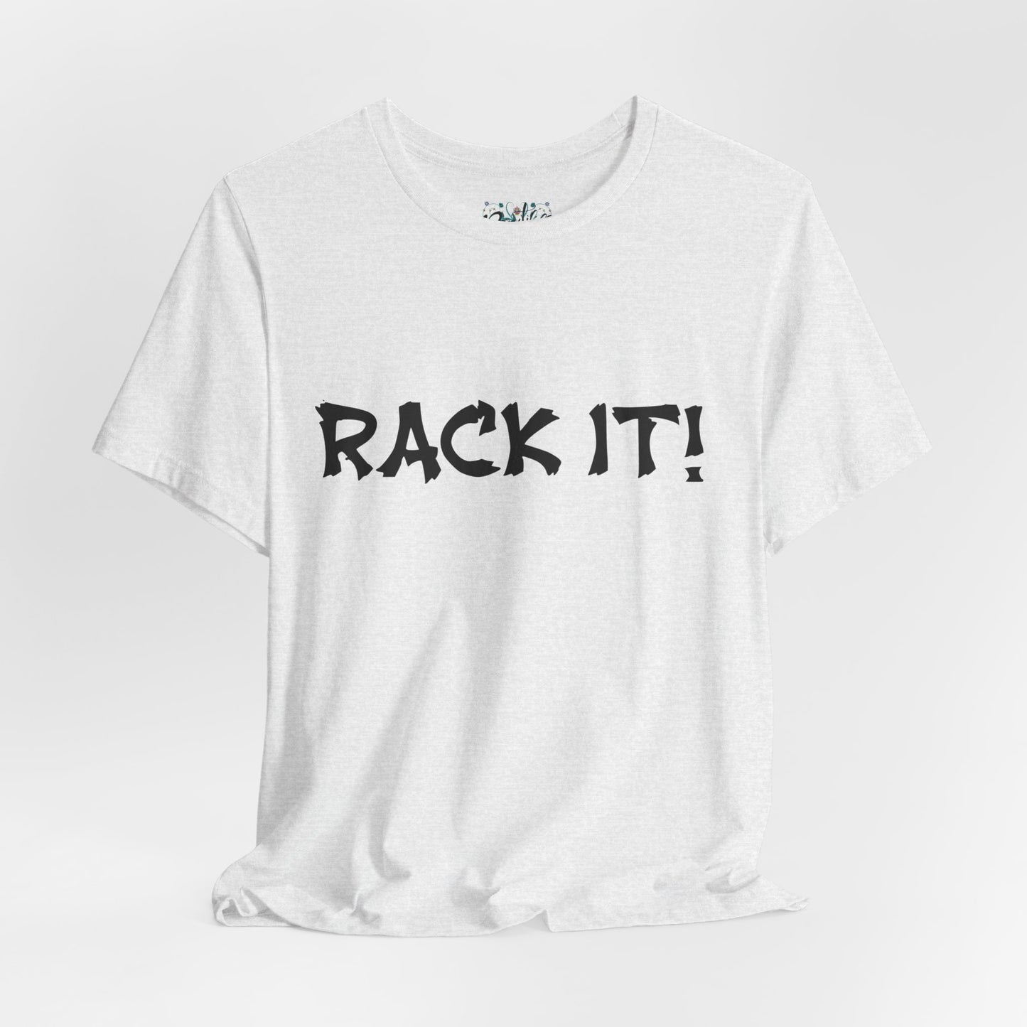 Rack It! Graphic Tee — Casual Statement Shirt for Gamers & Pool Players
