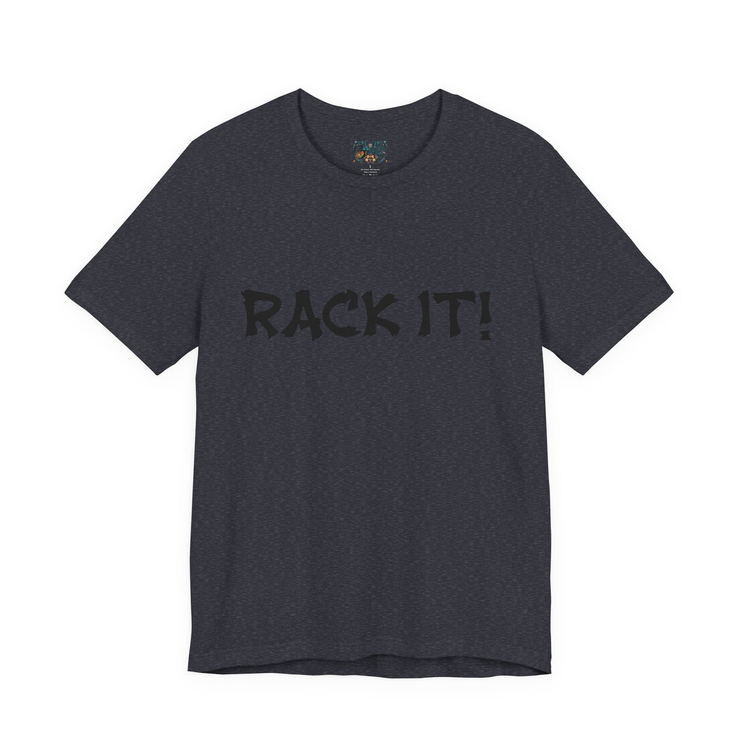 Rack It! Graphic Tee — Casual Statement Shirt for Gamers & Pool Players
