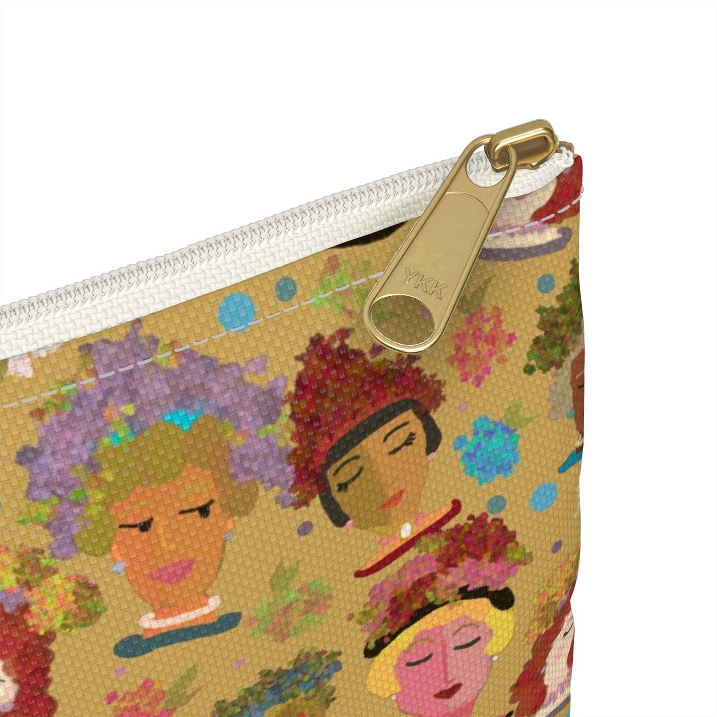 Gold Katie Accessory Pouch