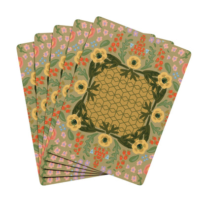 Mahjong Mat Matching- Poker Playing Cards — Decorative Ace of Spades Card Deck